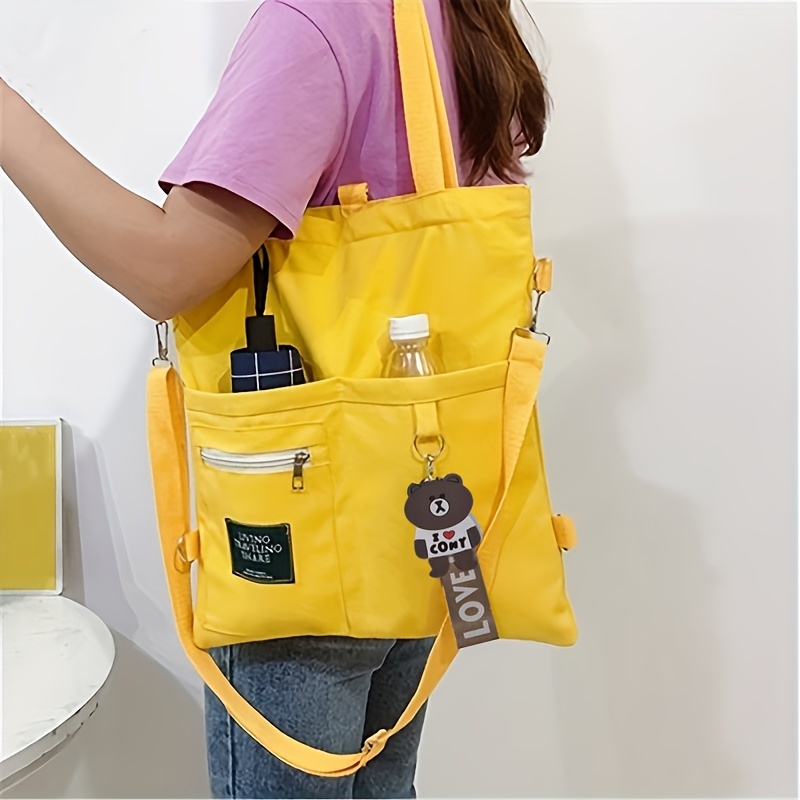 Canvas Backpack Casual - Холщовая Сумка через плечо, женская модная