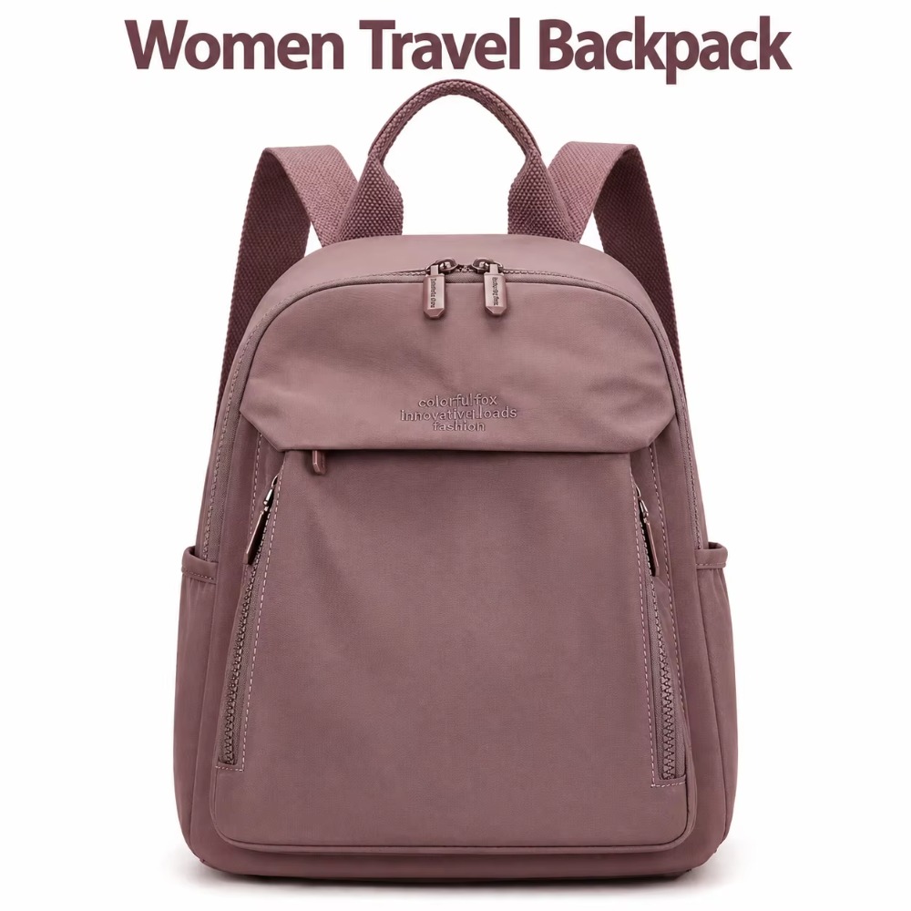 Fashion Backpack Women - Женский рюкзак для ноутбука: легкий, водонепроницаемый,