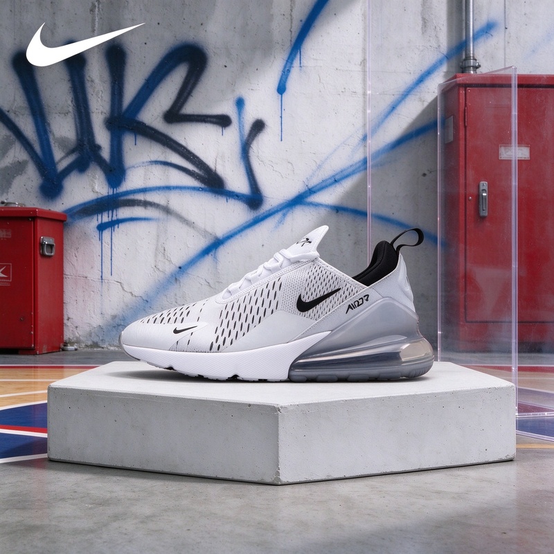 Nike Shoes Air Max 270 - Nike Air Max 270, унисекс, белые